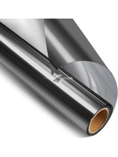   Fényvisszaverő ablakfólia, árnyékoló tükörfólia 90 x 200 cm - Napvédő és hőszigetelő ablaküveg fólia otthoni és irodai használatra