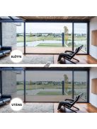 Fényvisszaverő ablakfólia, árnyékoló tükörfólia 90 x 200 cm - Napvédő és hőszigetelő ablaküveg fólia otthoni és irodai használatra