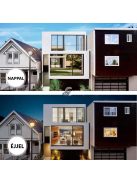 Fényvisszaverő ablakfólia, árnyékoló tükörfólia 90 x 200 cm - Napvédő és hőszigetelő ablaküveg fólia otthoni és irodai használatra