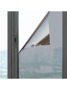 Fényvisszaverő ablakfólia, árnyékoló tükörfólia 90 x 200 cm - Napvédő és hőszigetelő ablaküveg fólia otthoni és irodai használatra