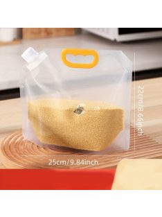   5 db-os Újrafelhasználható Élelmiszer Tároló Tasak Készlet