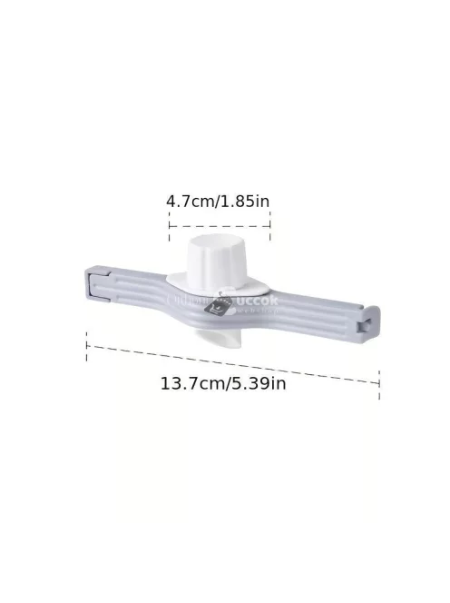 4 darabos Kupakos zacskó záró - Praktikus Élelmiszer Tároló Kiegészítő