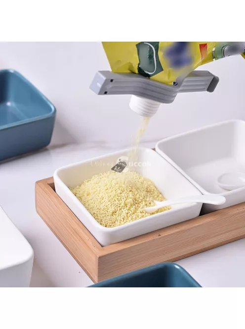 4 darabos Kupakos zacskó záró - Praktikus Élelmiszer Tároló Kiegészítő