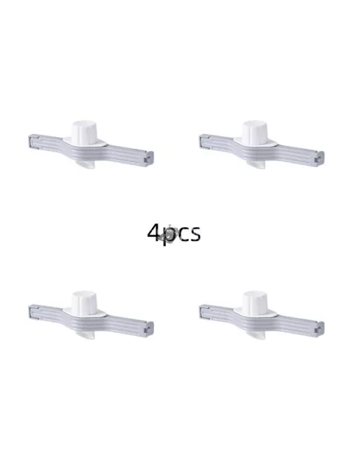 4 darabos Kupakos zacskó záró - Praktikus Élelmiszer Tároló Kiegészítő