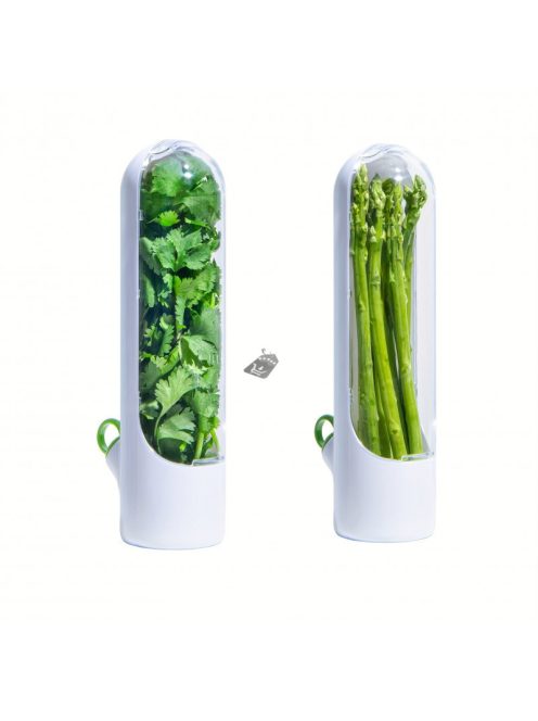 Frissentartó tároló edény zöldségek és fűszernövények hosszabb frissességéért