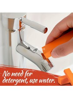   Vízkő és rozsda eltávolító radír - Hatékony tisztító eszköz fürdőszobai és konyhai felületekre