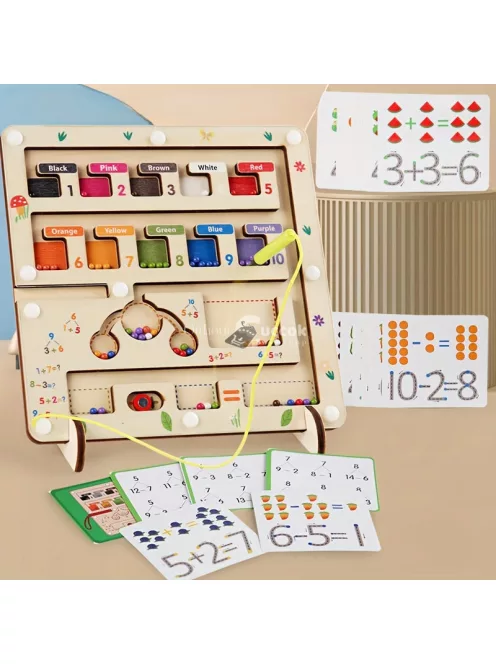 Mágneses Matematikai Oktató Játék Gyerekeknek - Szórakoztató Tanulási Eszköz