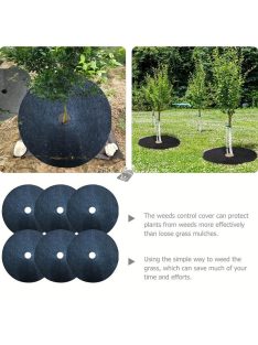   Gyomok elleni talajtakaró szövet, 6db - Kertészeti gyomgátló textília csomag
