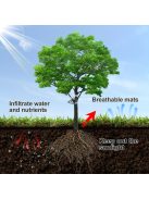 Gyomok elleni talajtakaró szövet, 6db - Kertészeti gyomgátló textília csomag