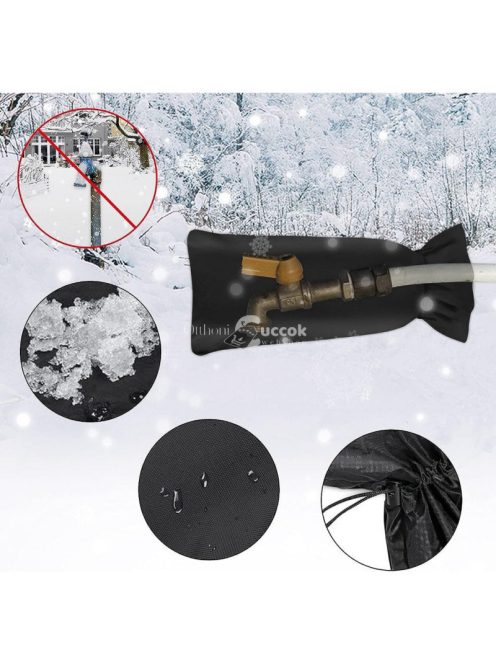 Fagyvédő takaró kerti csapra - Időjárásálló védőburkolat kültéri vízcsapokhoz