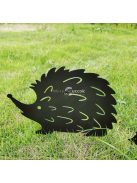 Sündisznós kültéri kerámia kerti dekoráció díszítőelem