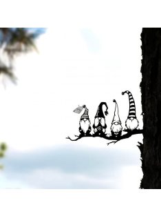   Karácsonyi manók kültéri kerti dekoráció ünnepi díszítéshez