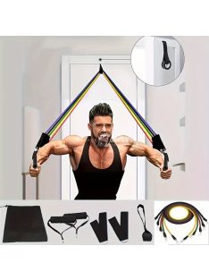   11 darabos Edzőszalag Szett - Otthoni és Fitnesztermi Edzéshez