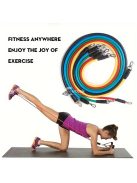 11 darabos Edzőszalag Szett - Otthoni és Fitnesztermi Edzéshez