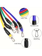 11 darabos Edzőszalag Szett - Otthoni és Fitnesztermi Edzéshez