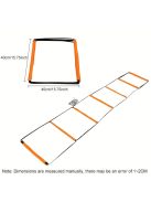 8 Lépcsős Agility Edző Létra Gyorsaság és Ügyesség Fejlesztéséhez