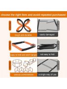 8 Lépcsős Agility Edző Létra Gyorsaság és Ügyesség Fejlesztéséhez