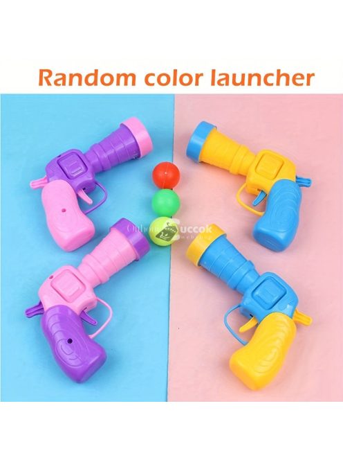 Interaktív macskajáték plüsslabda kilövővel cicáknak