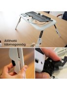 Laptop Notebook Asztal Beépített Hűtőpaddal és Laptop Hűtő Funkcióval