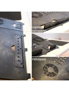 Laptop Notebook Asztal Beépített Hűtőpaddal és Laptop Hűtő Funkcióval