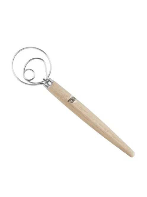 Rozsdamentes acél tészta habverő - Konyhai kézi keverő eszköz sütéshez és főzéshez