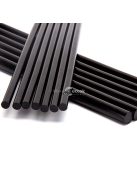 Fekete Ragasztórúd Készlet, 10 db - Kreatív és Ipari Felhasználásra