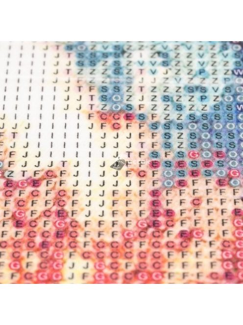 Gyémántszemes kirakó készlet (Malatec) - szarvas mintával, kreatív hobbi tevékenységhez