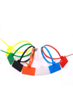   Színes címkés kábelkötegelő (100 db) - Rendszerezéshez és jelöléshez ideális megoldás