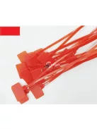 Színes címkés kábelkötegelő (100 db) - Rendszerezéshez és jelöléshez ideális megoldás