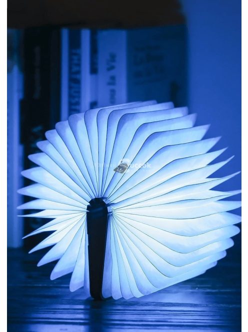 Mini összecsukható könyvlámpa USB töltéssel, olvasáshoz és utazáshoz