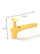 Szilikon Kilincsvédő Ajtóütközővel - Szürke, Ajtók Védelmére és Zajcsökkentésre