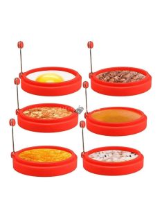   Tapadásmentes tojás és palacsinta készítő gyűrű – Sütőforma konyhai eszközök sütéshez