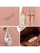 Kis női bőrtáska - fekete színű, elegáns mindennapi használatra