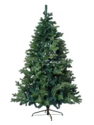 3D Műfenyő Karácsonyfa, Fém Talppal, 120 cm Magas