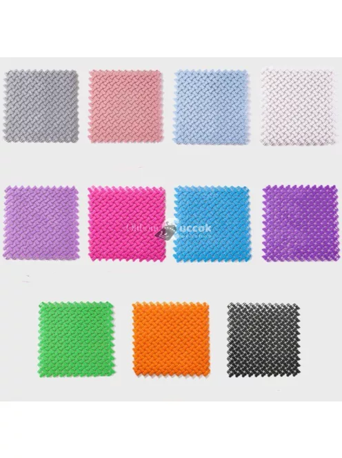 Csúszásgátló fürdőszobai szőnyeg - kék, biztonságos és kényelmes fürdőszobai használatra