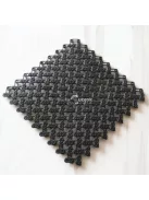 Csúszásgátló fürdőszobai szőnyeg - kék, biztonságos és kényelmes fürdőszobai használatra