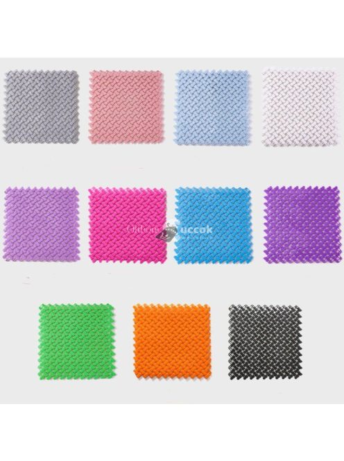 Csúszásgátló fürdőszobai szőnyeg - kék, biztonságos és kényelmes fürdőszobai használatra