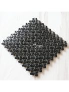 Csúszásgátló fürdőszobai szőnyeg - kék, biztonságos és kényelmes fürdőszobai használatra