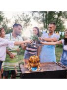 Rozsdamentes acél csirkesütő állvány grillezéshez és sütéshez