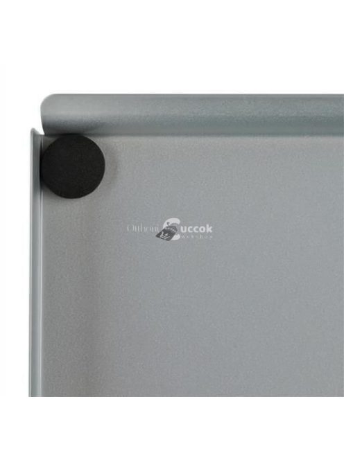 Acél postaláda plexi betekintővel, újságtartó rekesszel kültéri levelek és újságok tárolására