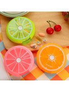 Citrom formájú kör alakú forgó gyógyszertároló szervező