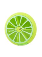 Citrom formájú kör alakú forgó gyógyszertároló szervező