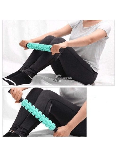 Izomlazító masszázs rúd Türkiz színben - Relaxáló és regeneráló eszköz