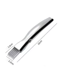   6 pengés rozsdamentes acél aprító kés konyhai használatra