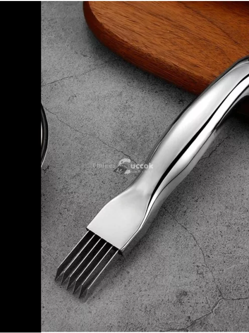 6 pengés rozsdamentes acél aprító kés konyhai használatra