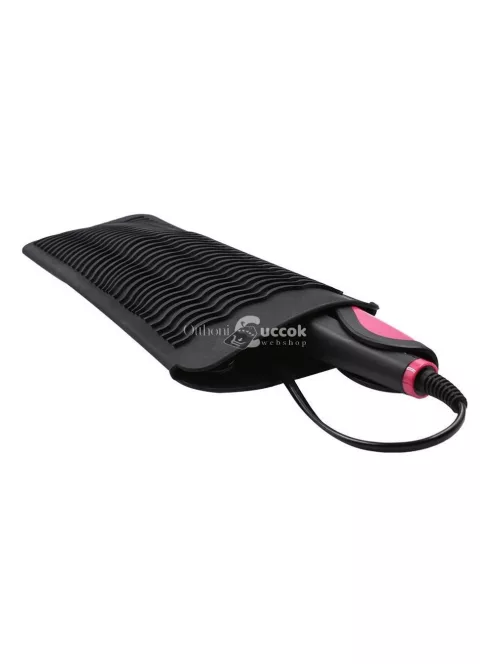 Hőálló szilikon tároló tok hajvasalóhoz és hajgöndörítőhöz