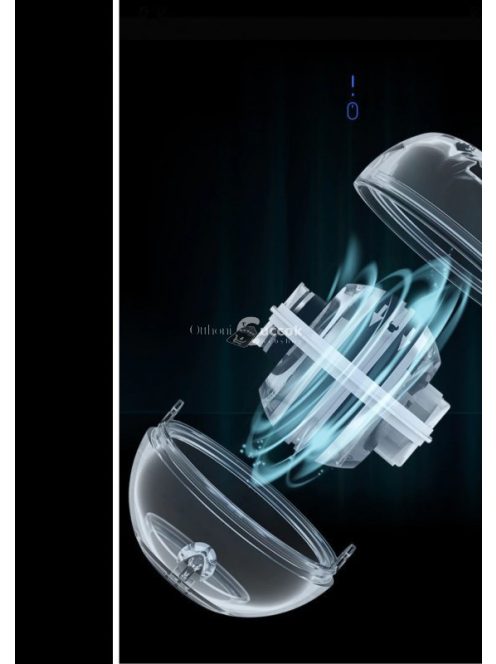 Giroszkópos kézerősítő edzőlabda fitnesz és rehabilitációs célokra