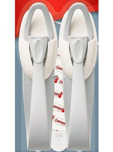   Öntapadó fehér kábel rendszerező készlet (2 darabos) – praktikus kábelkezelés otthonra és irodába