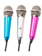 Mini hordozható mikrofon Kék - Ideális utazáshoz és vlogoláshoz