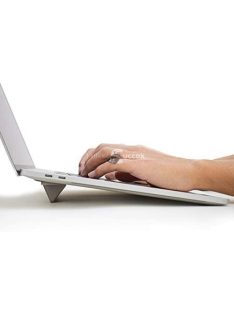   Hordozható, összecsukható, ergonomikus laptop állvány Fekete - Ideális irodai és otthoni használatra